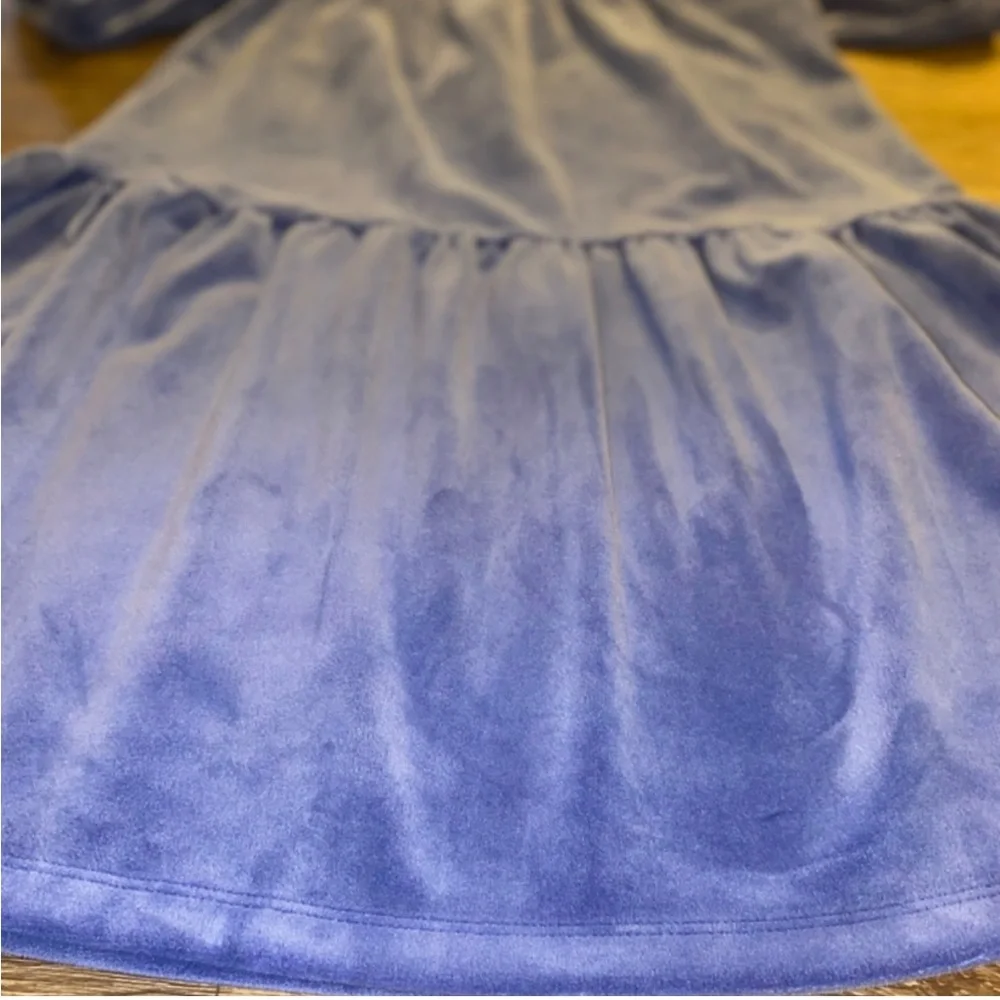 Hanna Andersson size 8 Royal Blue Velvet dress excellent condition - Picture 2 of 6